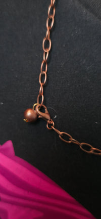 Vintage Boho Halskette mit Holzperlen & Anhänger – Naturlook Statement Schmuck