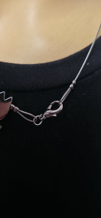 Halskette mit Anhängern – filigraner Gothic / Y2K Look