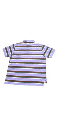 Polo Ralph Lauren Polo Shirt gestreift Lila, Grün, Weiß, Braun