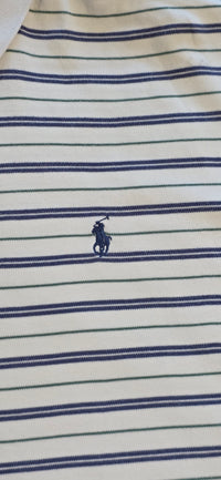 Polo Ralph Lauren Polo Shirt gestreift Weiß, Blau, Grün