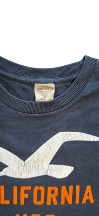 Holister T-Shirt Unisex Dunkel Blau