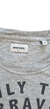 Disel T-Shirt Unisex Grau